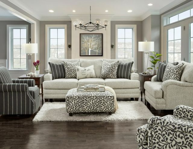 Fusion Furniture Basic Berber Sofa-1