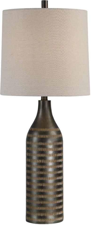Renwil® Everren Azzurra Dark Brown Table Lamp-3