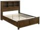 Homelegance® Sullivan Wire Brushed Oak King Storage Platform Bed-3
