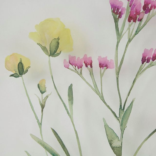 Olliix by Madison Park Blooming Traces Floral 4 Pieces Multi UV Printed Shadowbox Wall Art Set-3