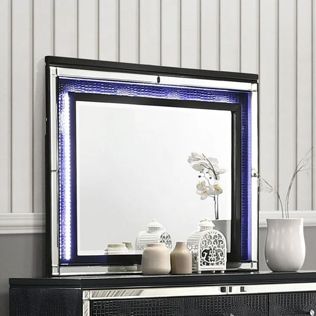 New Classic® Home Furnishings Valentino Black Mirror-2