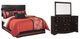 Signature Design by Ashley® Shay 3-Piece Almost Black Queen/Full Panel Headboard Bed Set-0