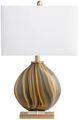 Crestview Collection Chandon Gold Swirl Table Lamp-1