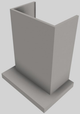 Vent-A-Hood® 30" Stainless Steel Contemporary Wall Mounted Range Hood-5