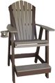 Nature's Best Furniture Customizable Adirondack Polyethylene Outdoor Balcony Chair-0