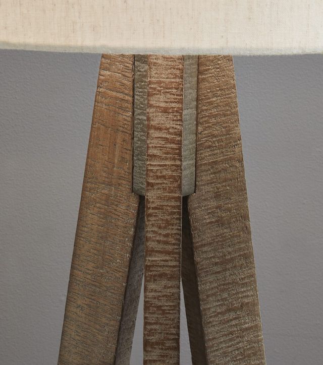 Signature Design by Ashley® Dallson Brown/Gray Floor Lamp-2