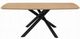 ACME Furniture Lawton Natural Dining Table with Black Base-3