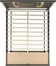 Elements International Twenty Nine 4-Piece Copper Queen Storage Panel Bedroom Set-2