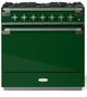AGA™ Elise 36" Cornwall Green Pro Style Dual Fuel Range-0