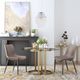 Zuo® Magnus Gray/Walnut Dining Chair-4