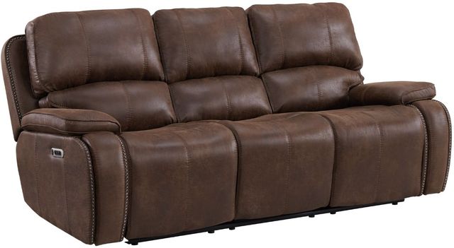 Elements International Atlantis 3-Piece Heritage Brown Power Reclining Living Room Reclining Seating Set-1