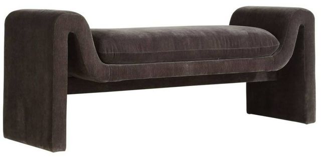 Uttermost® Manson Charcoal Bench-0