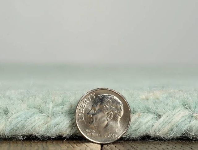 KAS Rugs Serenity Turquoise Burst 5'x7' Area Rug-3