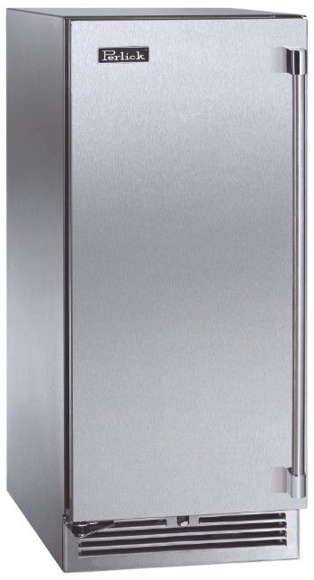 Perlick® Signature Series 15" Stainless Steel Under The Counter Refrigerator-0