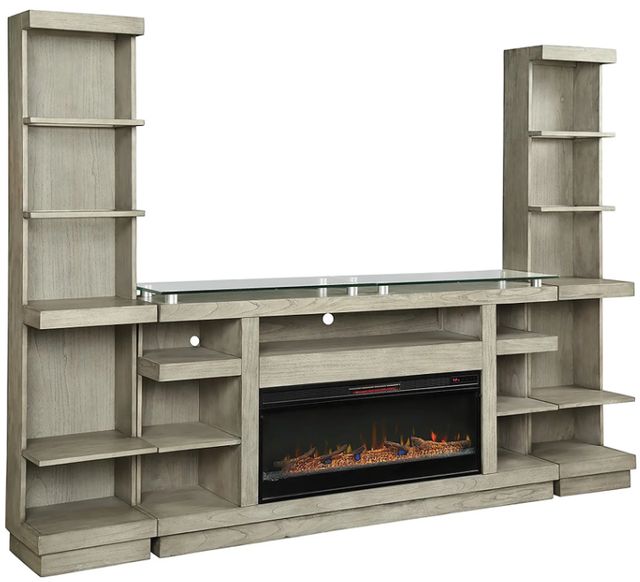 Legends Home Celino Sandstone Fireplace Entertainment Wall-0