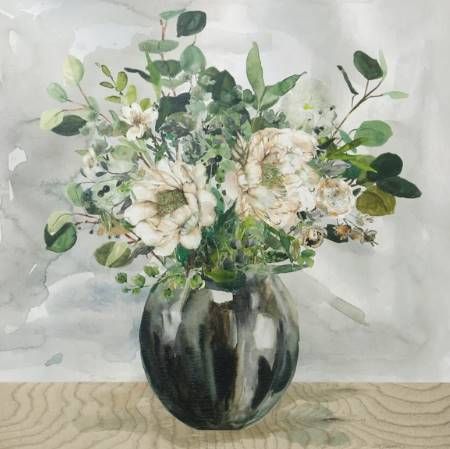 Stylecraft Beige/Black/Gray/Green/Off-White Wall Art-1
