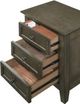 Intercon San Mateo Gray Nightstand-1