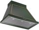 Ilve® Nostalgie II Noblesse 36" Emerald Green Wall Mounted Range Hood with Burnished Trim-1