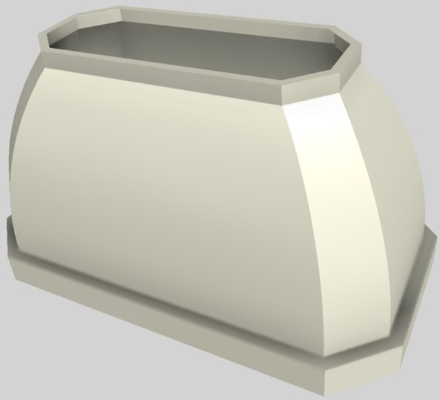 Vent-A-Hood® Designer Series 54" Biscuit Island Range Hood-3