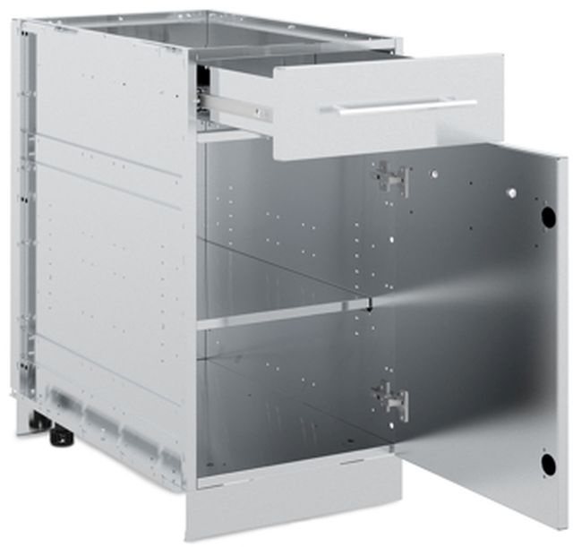 Broil King® Stainless Steel 1-Drawer/1-Door Cabinet-2
