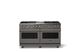 Viking® 5 Series 60" Damascus Gray Pro Style Dual Fuel (LP) Range with Brushed Brass Trim-0