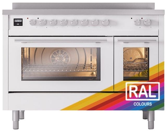 Ilve® Professional Plus II 48" Custom RAL Color Pro Style Induction Range-1