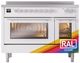 Ilve® Professional Plus II 48" Custom RAL Color Pro Style Induction Range-1
