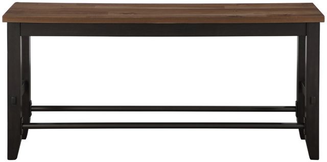 Steve Silver Co. Bermuda 6-Piece Black/Dark Acacia Counter Dining Set-3