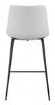 Zuo® Byron White Counter Chair-3