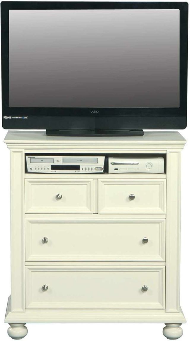 Winners Only® Cape Cod Eggshell White TV Chest-0