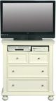 Winners Only® Cape Cod Eggshell White TV Chest-0