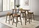 Furniture of America® Klamath Walnut Counter Table-1