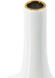 A & B Home Gold/White Vase-4