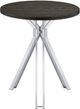 Coaster® Edgerton Dark Oak Bar Table with Chrome Base-1