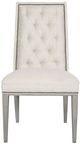 Vanguard® Hanover Dove Gray Button-Back Side Chair-4