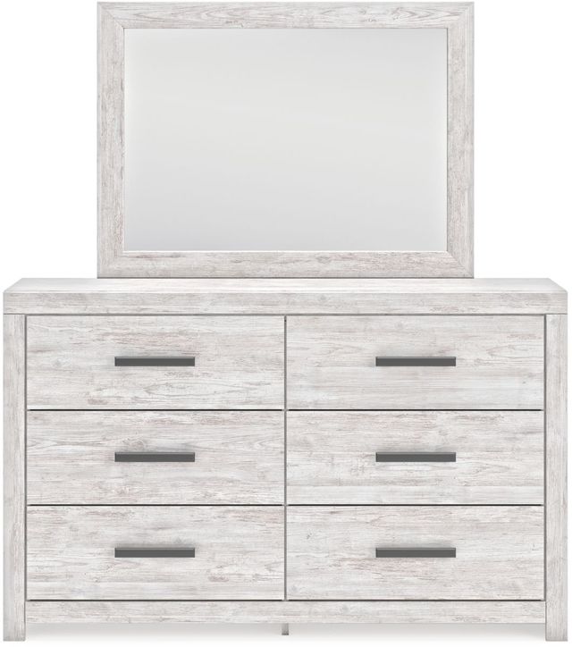 Signature Design by Ashley® Cayboni Whitewash Dresser and Mirror-1