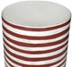 TOV Furniture Tempest Red Stripes Ceramic Indoor/Outdoor Table-3