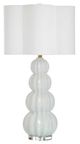 Stylecraft Ophelia High Gloss White Table Lamp-0