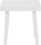 Linon Alora White Aluminum Outdoor Side Table-2