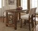 Furniture of America® Sania 2-Piece Ivory/Rustic Oak Counter Chair Set-1