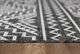 KAS Rugs Provo Black Quinn 5'x8' Area Rug-1