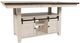 Jofran Inc. Madison County 7-Piece Vintage White 42" Dining Set-1