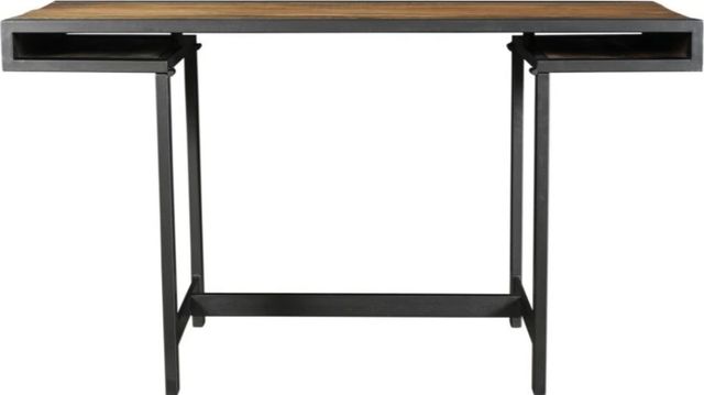 Moe's Home Collection Parliament Gun Metal Desk-1