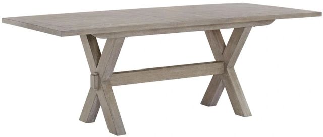 Riverside Furniture Bennett Frosted Gray Rectangle Dining Table-2