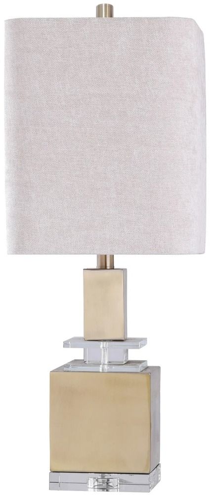Harp & Finial® Ronda Brass Table Lamp-0
