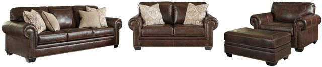 Signature Design by Ashley® Roleson 4-Piece Walnut Living Room Set-0