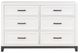 Homelegance® Garretson 3-Piece White Queen Platform Storage Bedroom Set-5