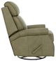 BarcaLounger® Crews Oasis Olive Manual Swivel Glider Recliner-4