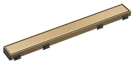 Brizo Brilliance® Luxe Gold® 24" Reversible Linear Shower Drain-0