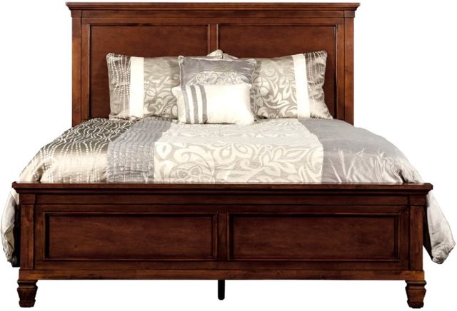 New Classic® Home Furnishings Tamarack Cherry Queen Panel Bed-2